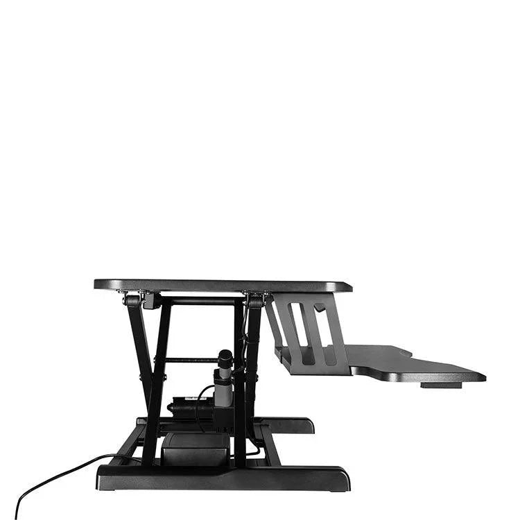 Flexus E Standing Desk Converter at middle height.