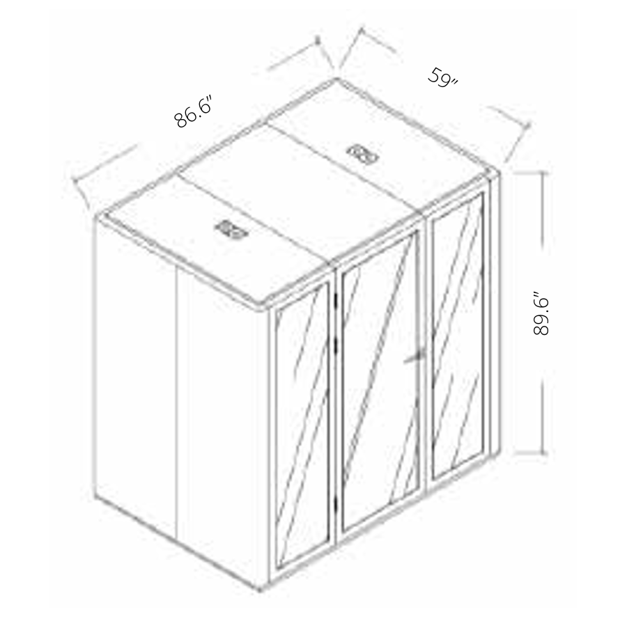 Isola 4-Person Office Privacy Pod - Large