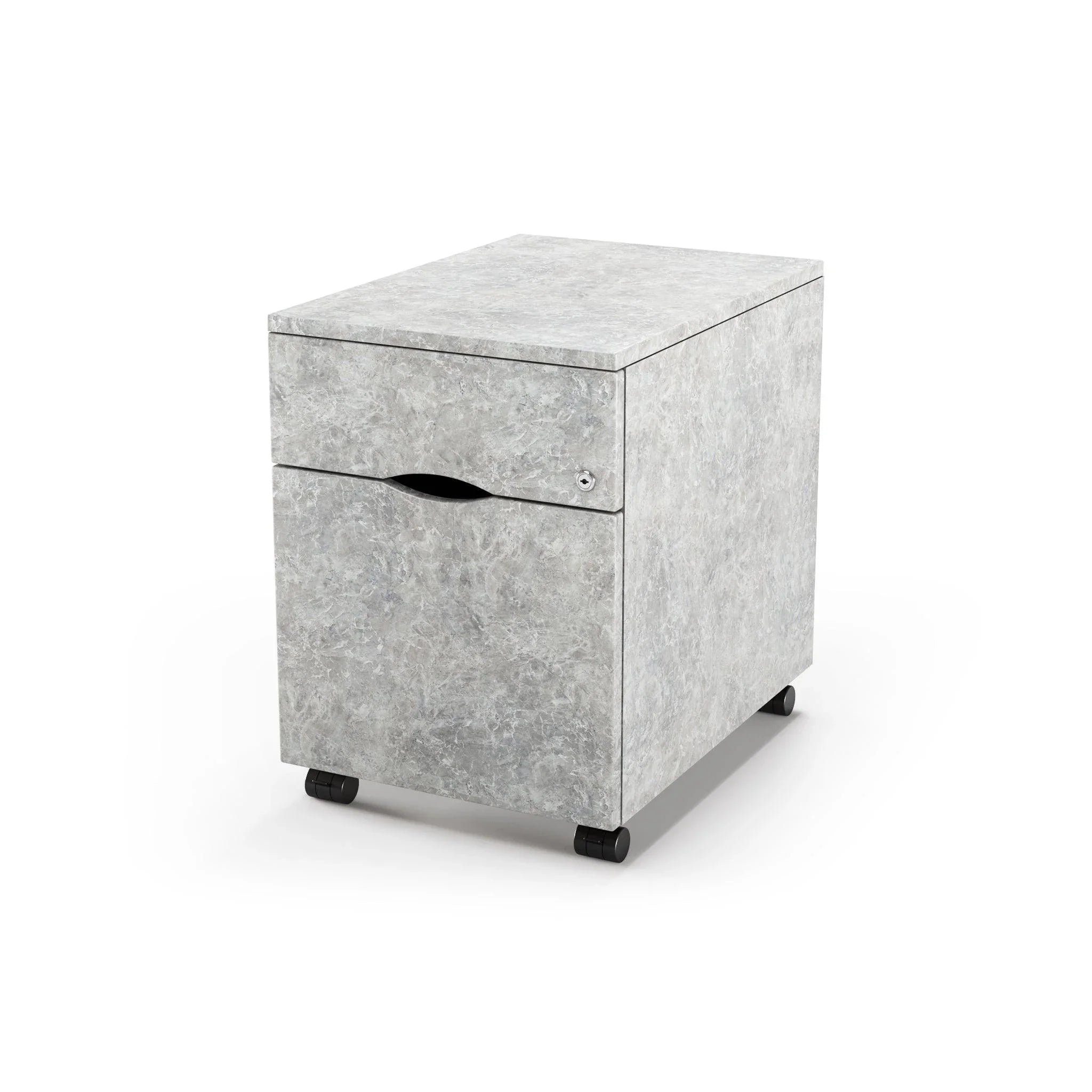 Mobile File Cabinet - 3D Laminate - iMovR