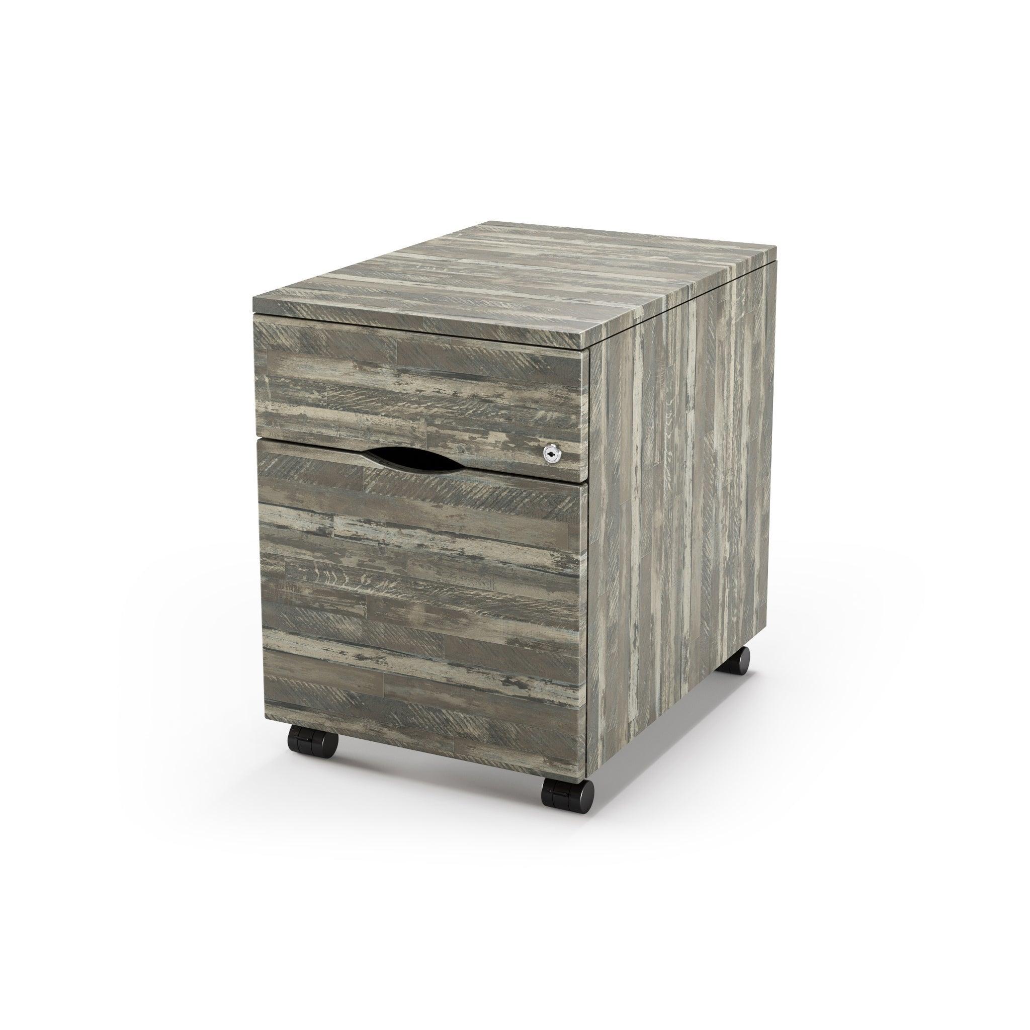 Mobile File Cabinet - 3D Laminate - iMovR