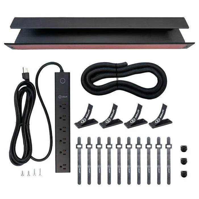 Cable Management Bureau, Cache Cable Bureau Grande Capacité, Range