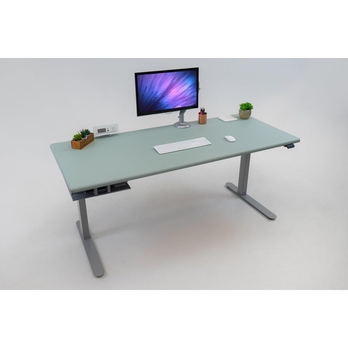 tech dock installed on desk