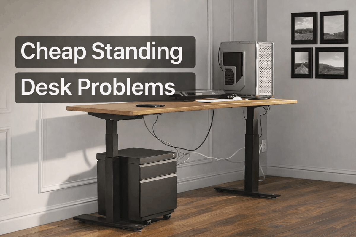 Cheap Standing Desk Problems: Why Amazon Desks Fall Short