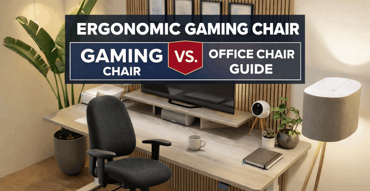 Ergonomic Gaming Chair vs Office Chair Guide