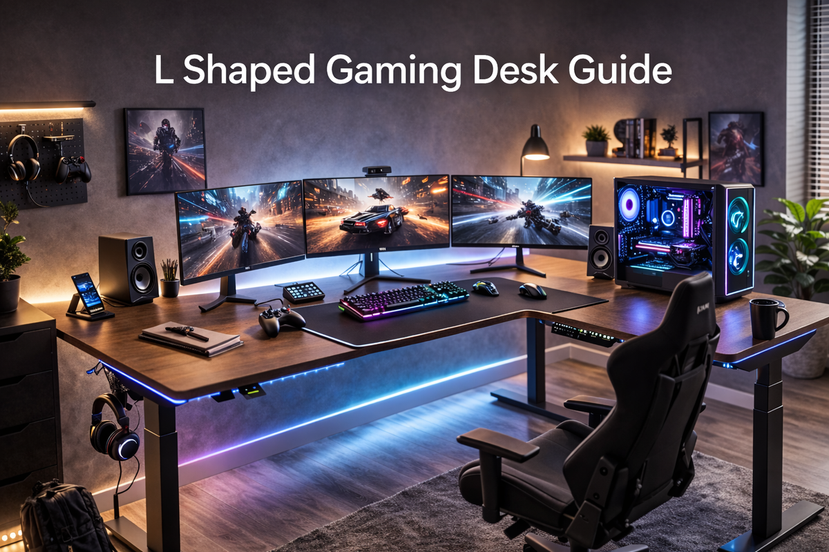 L Shaped Gaming Desk Guide: Best Picks, Setup, and Benefits
