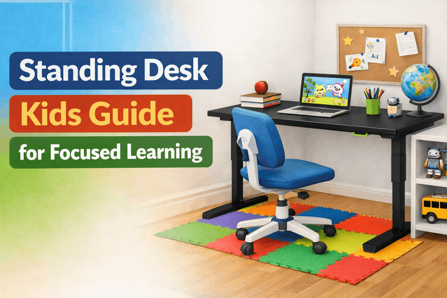 Standing Desk Kids Guide for Focused Learning