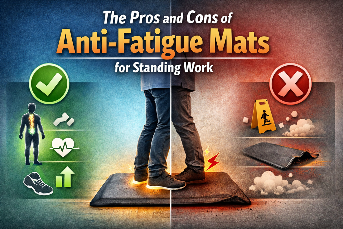 The Pros and Cons of Anti-Fatigue Mats for Standing Work