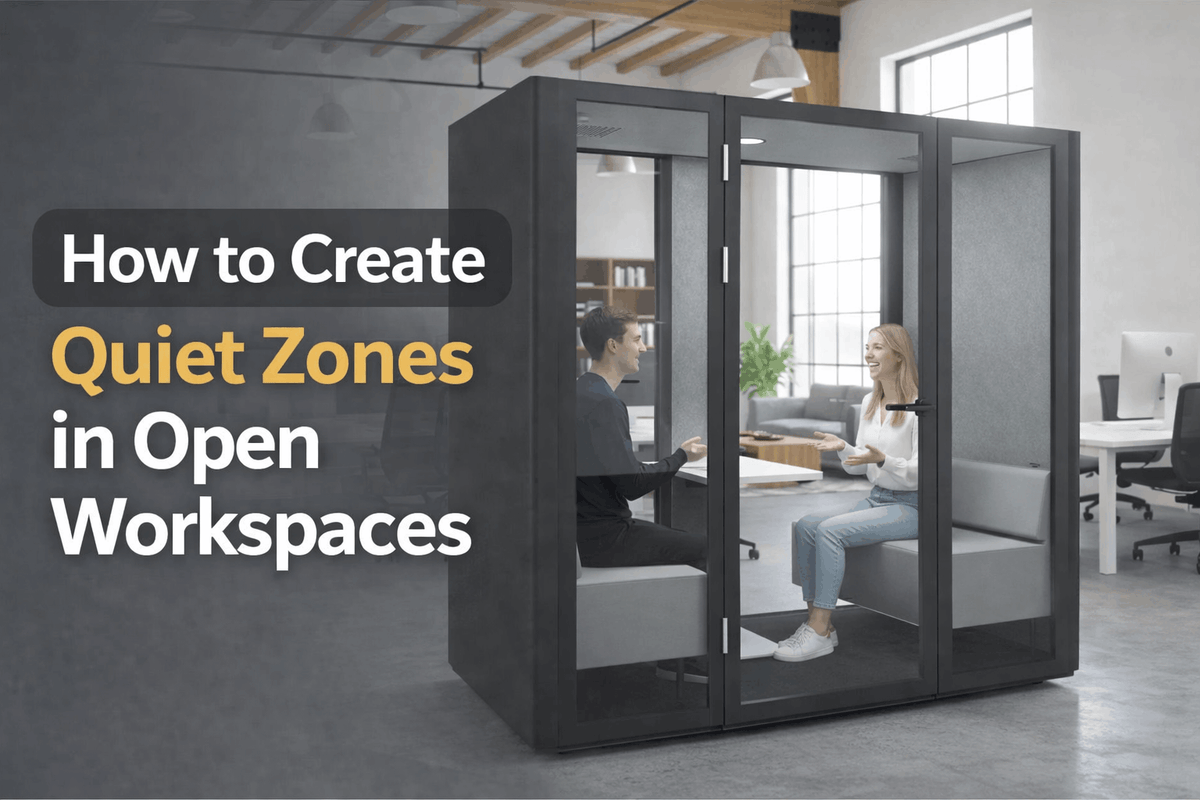 How to Create Quiet Zones in Open Workspaces