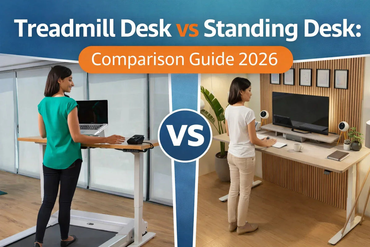 Treadmill Desk vs Standing Desk: Comparison Guide 2026