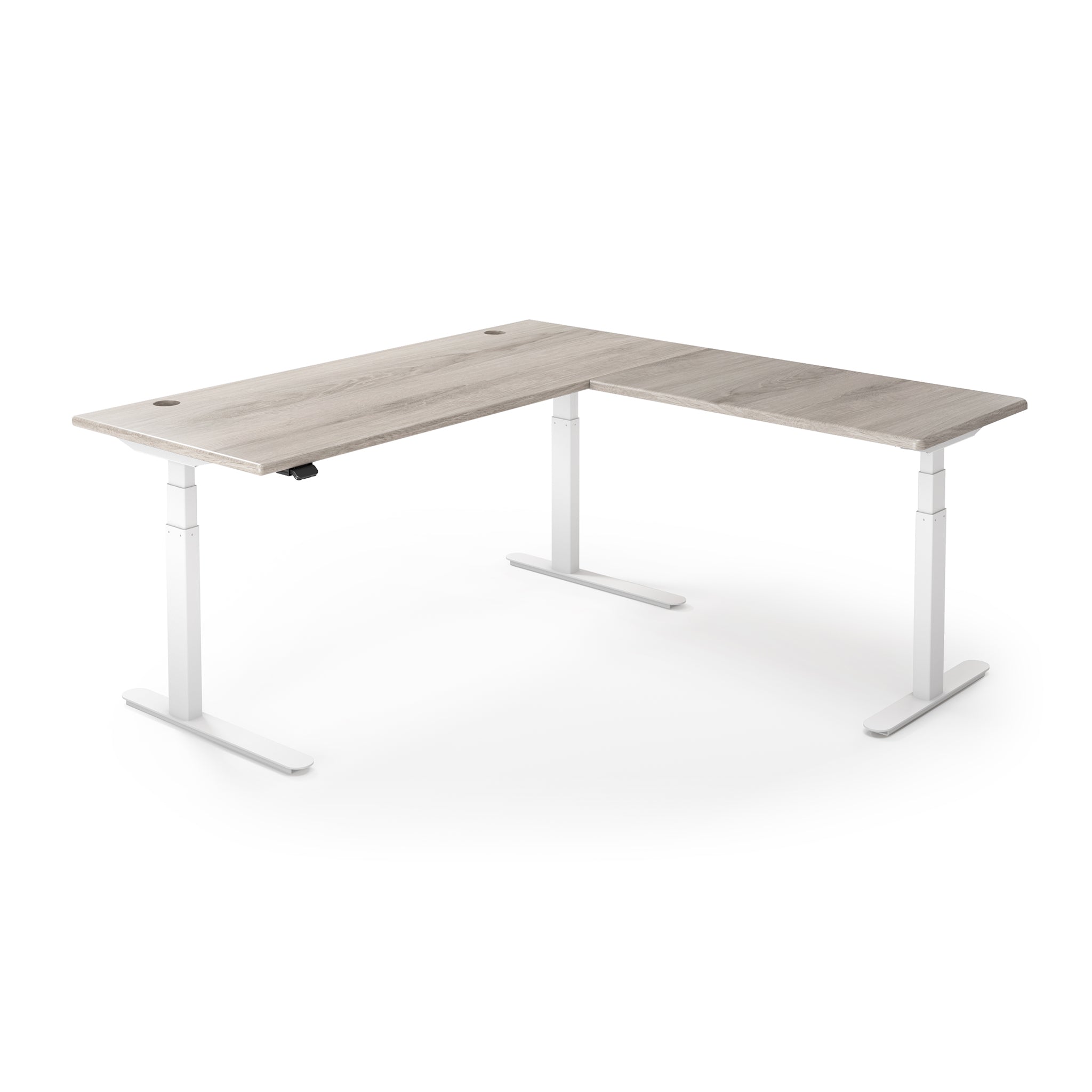 Lander Standing Desk in Carbon Fibers 3D Laminate Desktop