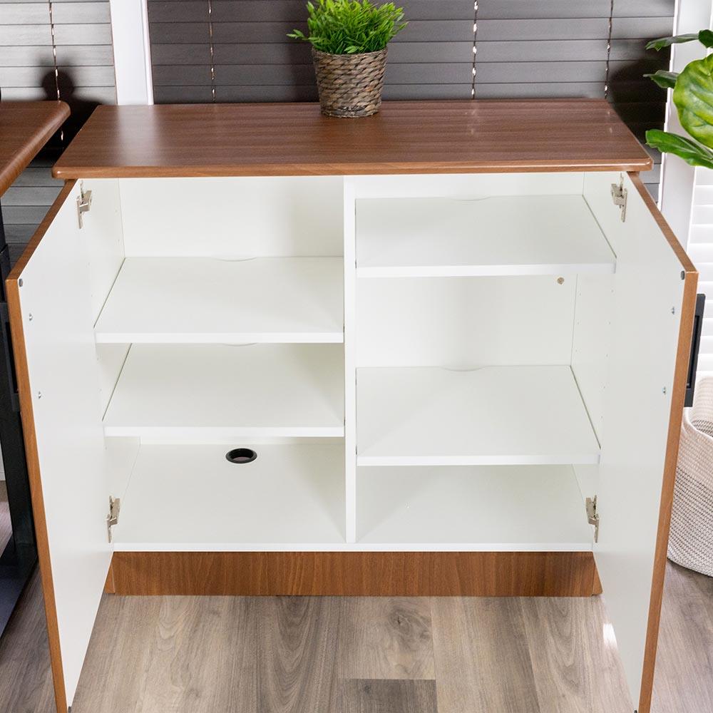 Two-Door Credenza - 3D Laminate - iMovR