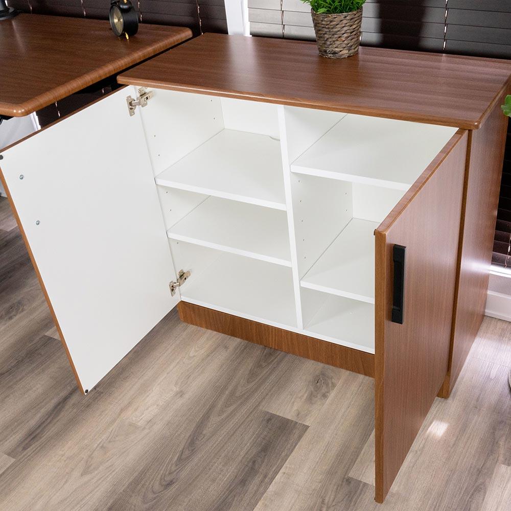 Two-Door Credenza - 3D Laminate - iMovR