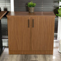 Two-Door Credenza - 3D Laminate - iMovR
