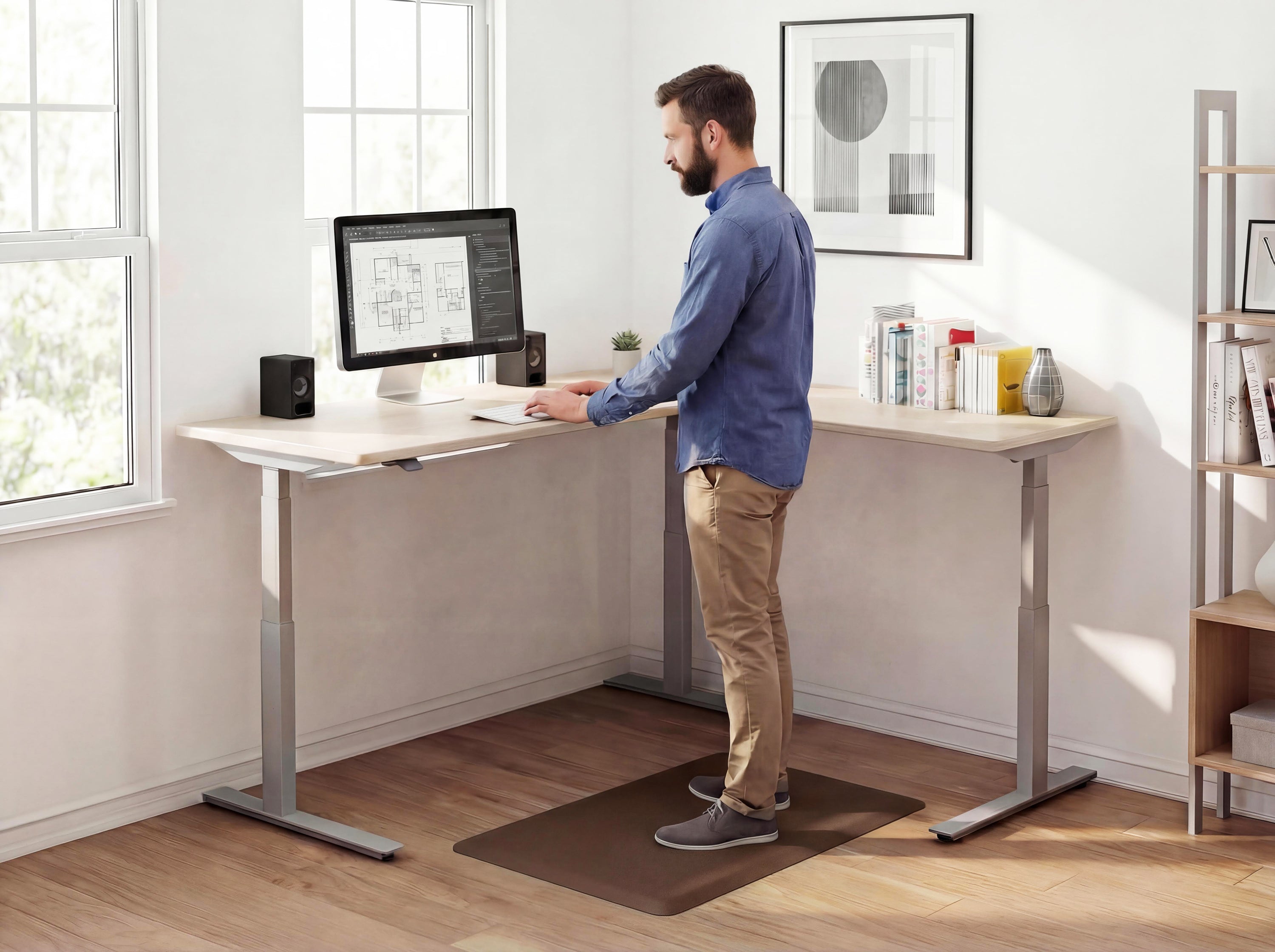 EcoLast Premium Standing Mat by WellnessMats