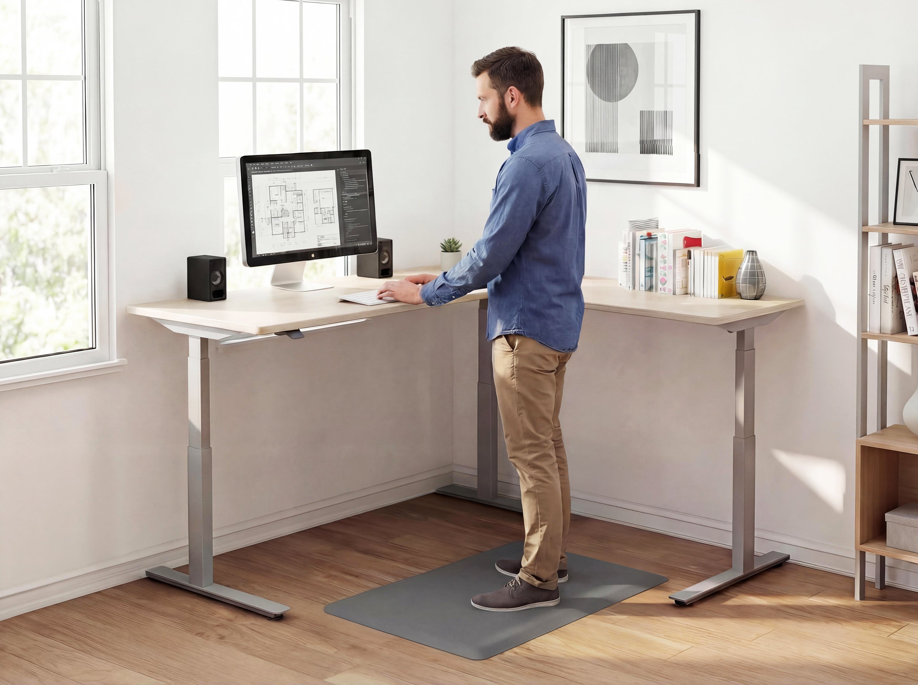 EcoLast Premium Standing Mat by WellnessMats