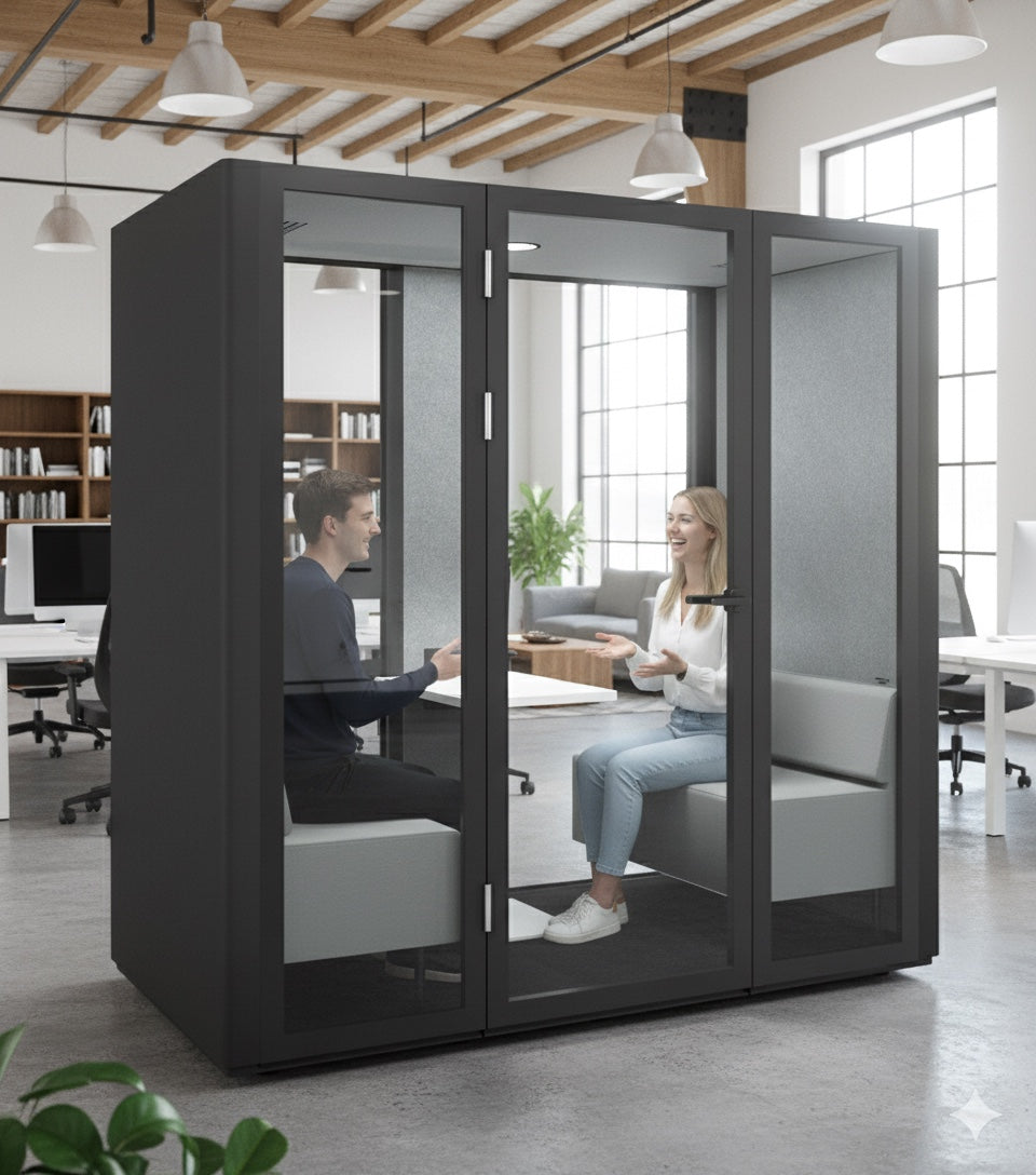 Isola 2-Person Office Privacy Pod - Medium