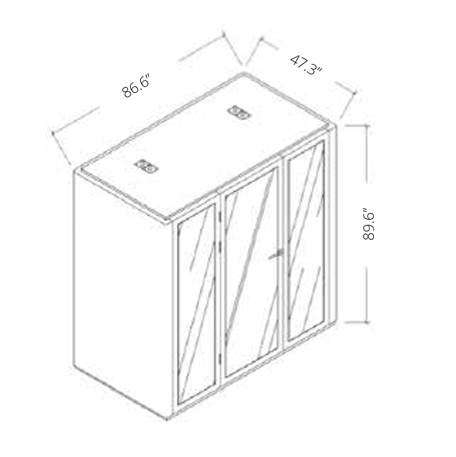 Isola 2-Person Office Privacy Pod - Medium