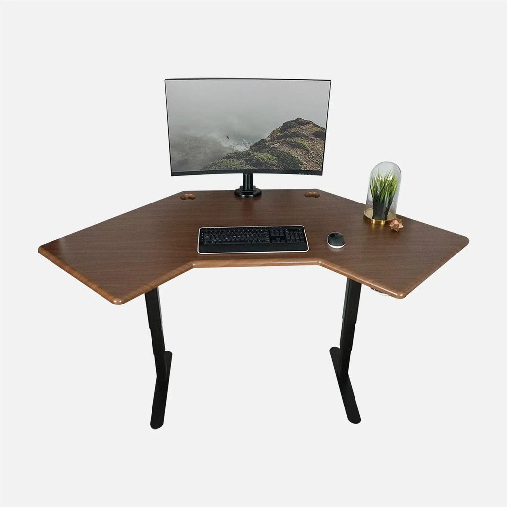 Jaxson Corner Standing Desk - iMovR