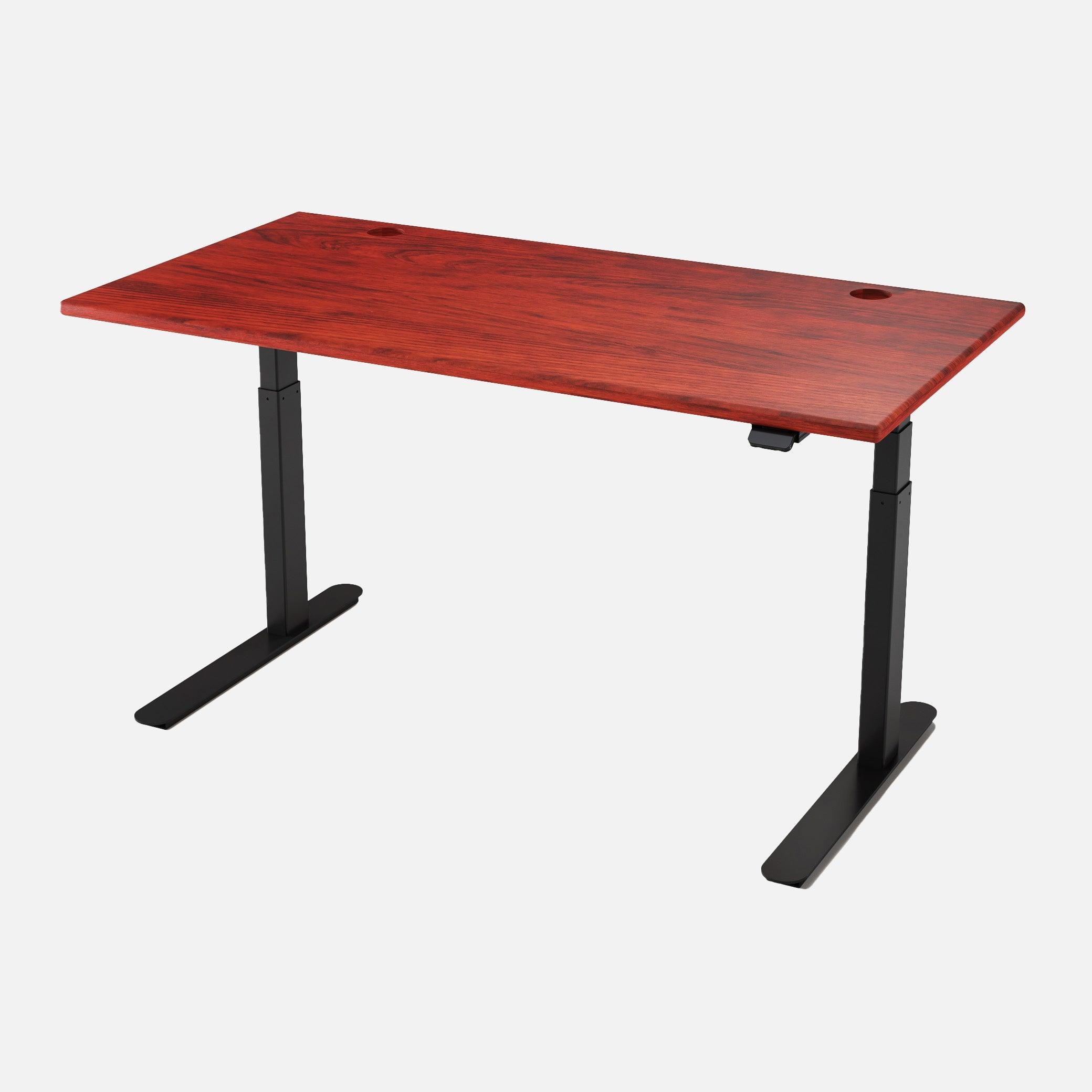 Lander Standing Desk - Solid Wood - iMovR