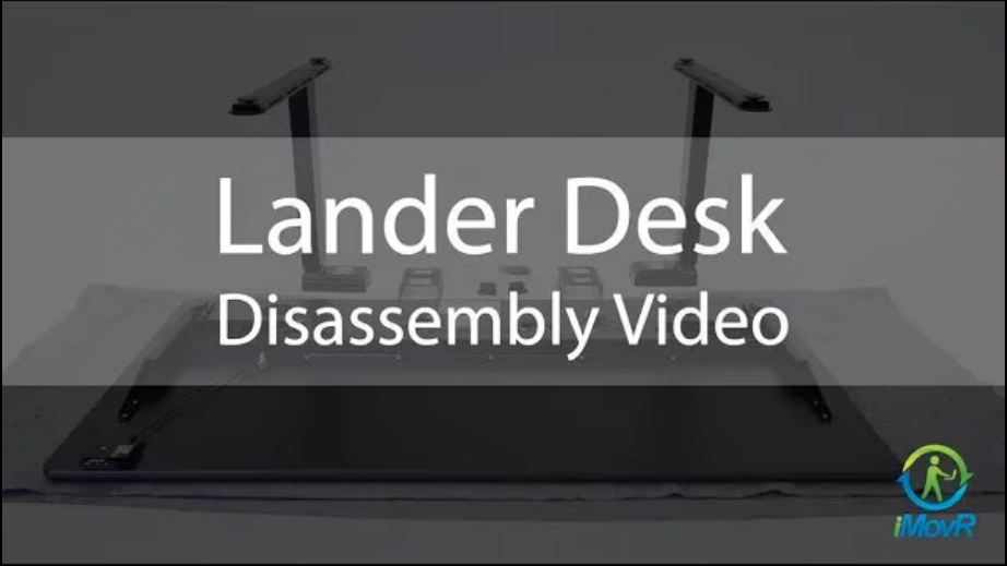 Title Card for the Lander Desk Disassembly Video