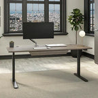 Lander Standing Desk in 3D Laminate 30x65-iMovR