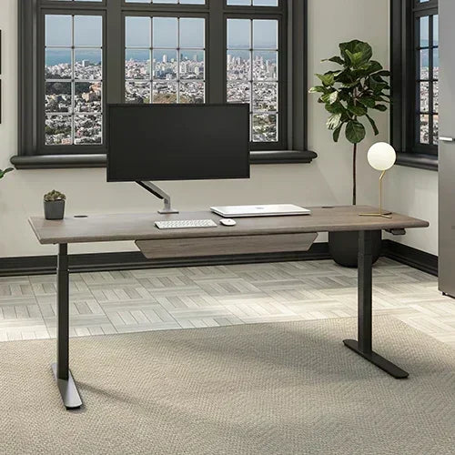 Lander Standing Desk in 3D Laminate 30x65-iMovR