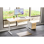 Lander Standing Desk - Solid Wood - iMovR