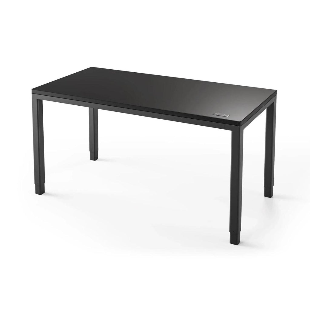 Q Desk - 4 Leg Standing Desk - New!-27" x 48"-Black-Black-iMovR