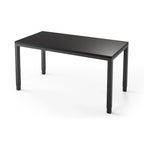 Q Desk - 4 Leg Standing Desk - New!-27" x 48"-Black-Black-iMovR