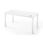 Q Desk - 4 Leg Standing Desk - New!-27" x 48"-Designer White-White-iMovR