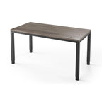 Q Desk - 4 Leg Standing Desk - New!-27" x 48"-Ironwood-Black-iMovR