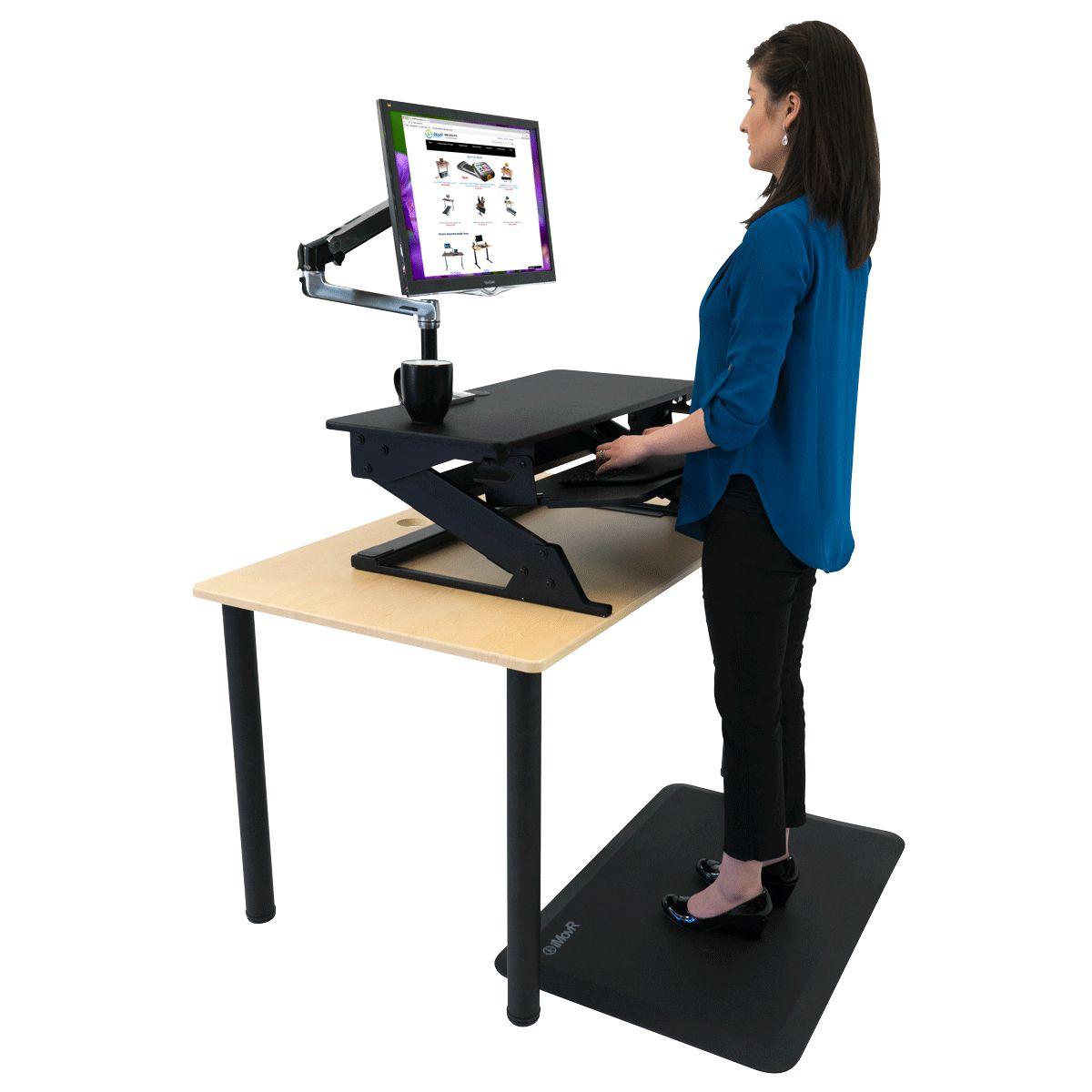 ZipLift+ in Black on Desk