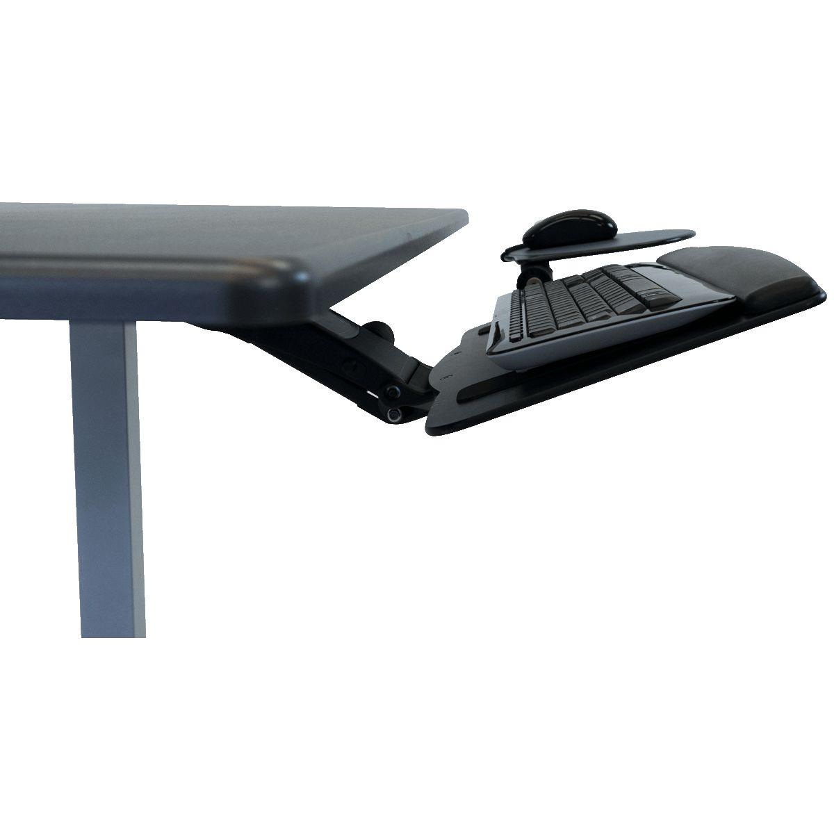 stowaway adjustable ergonomic keyboard tray