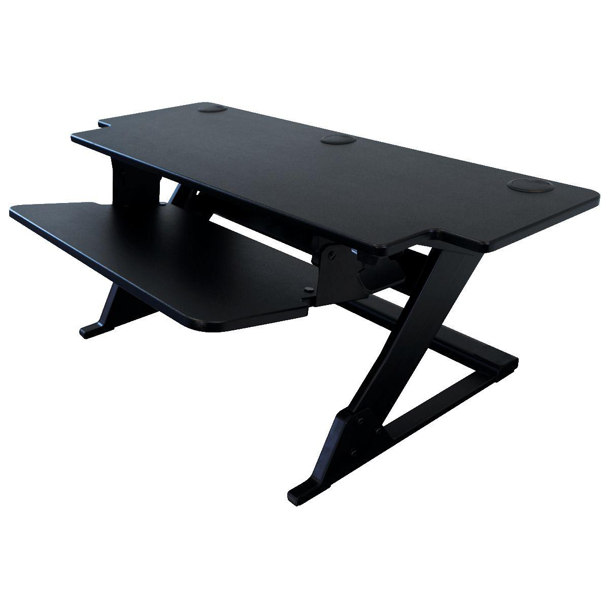 ZipLift+ HD 42" Standing Desk Converter - Right Side w/ Handle