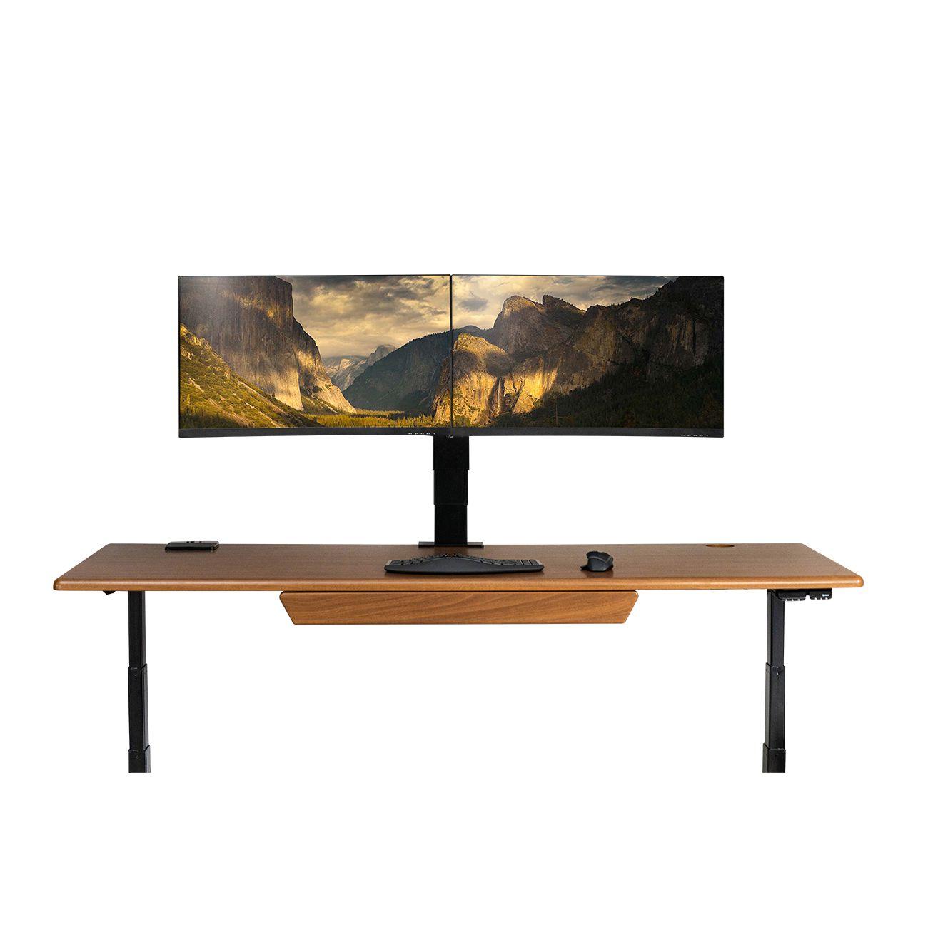 EMMA Electric Dual Monitor Arm - iMovR