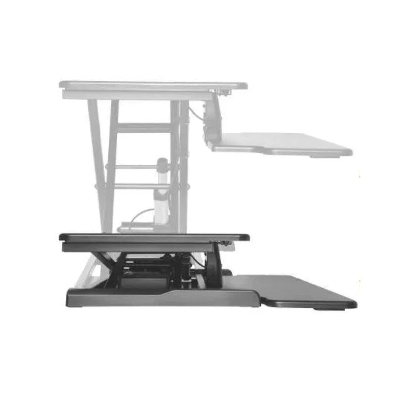 Flexus 2 Standing Desk Converter Side View (X-Lift)