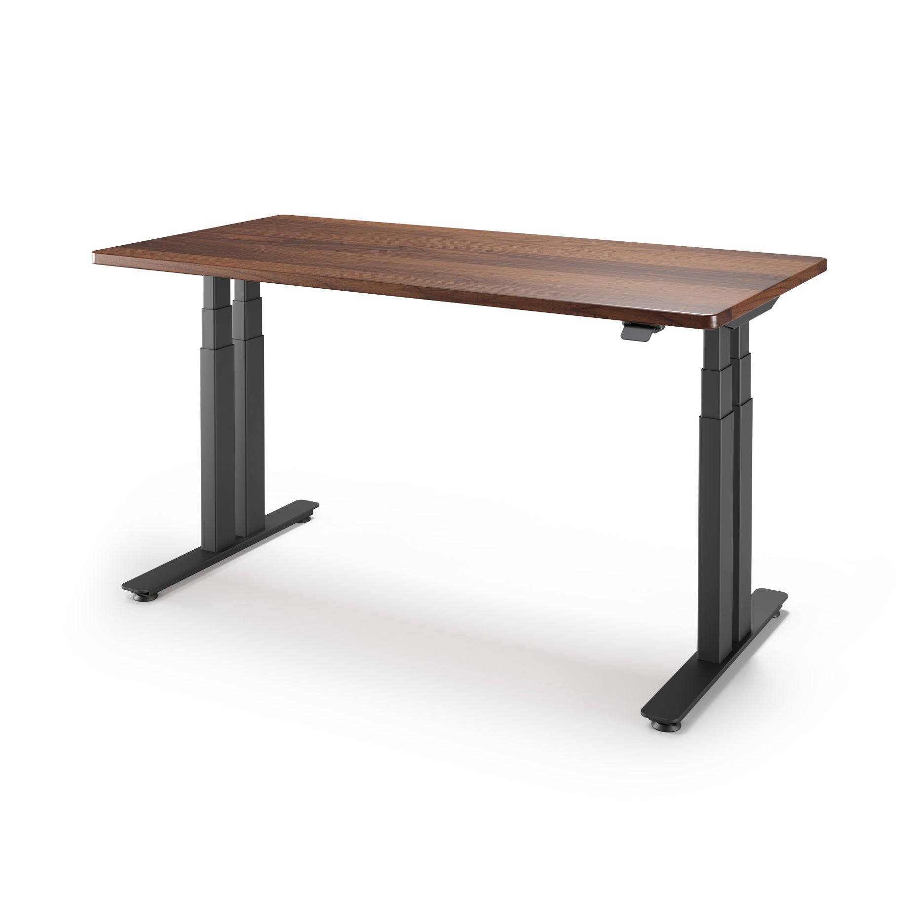 P1 ELITE PLUS Standing Desk with Solid Wood Desktop