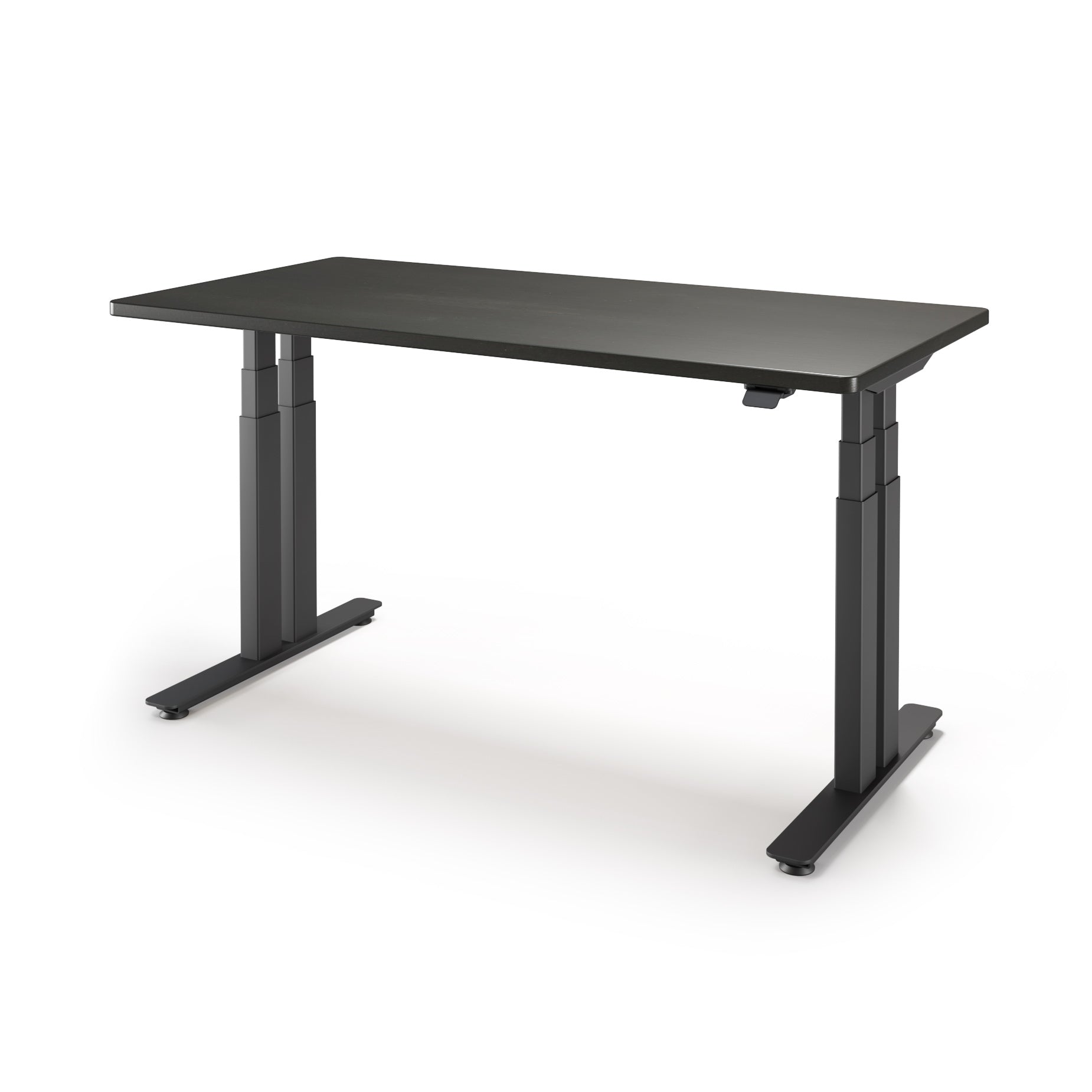 P1 ELITE PLUS Standing Desk with Solid Wood Desktop