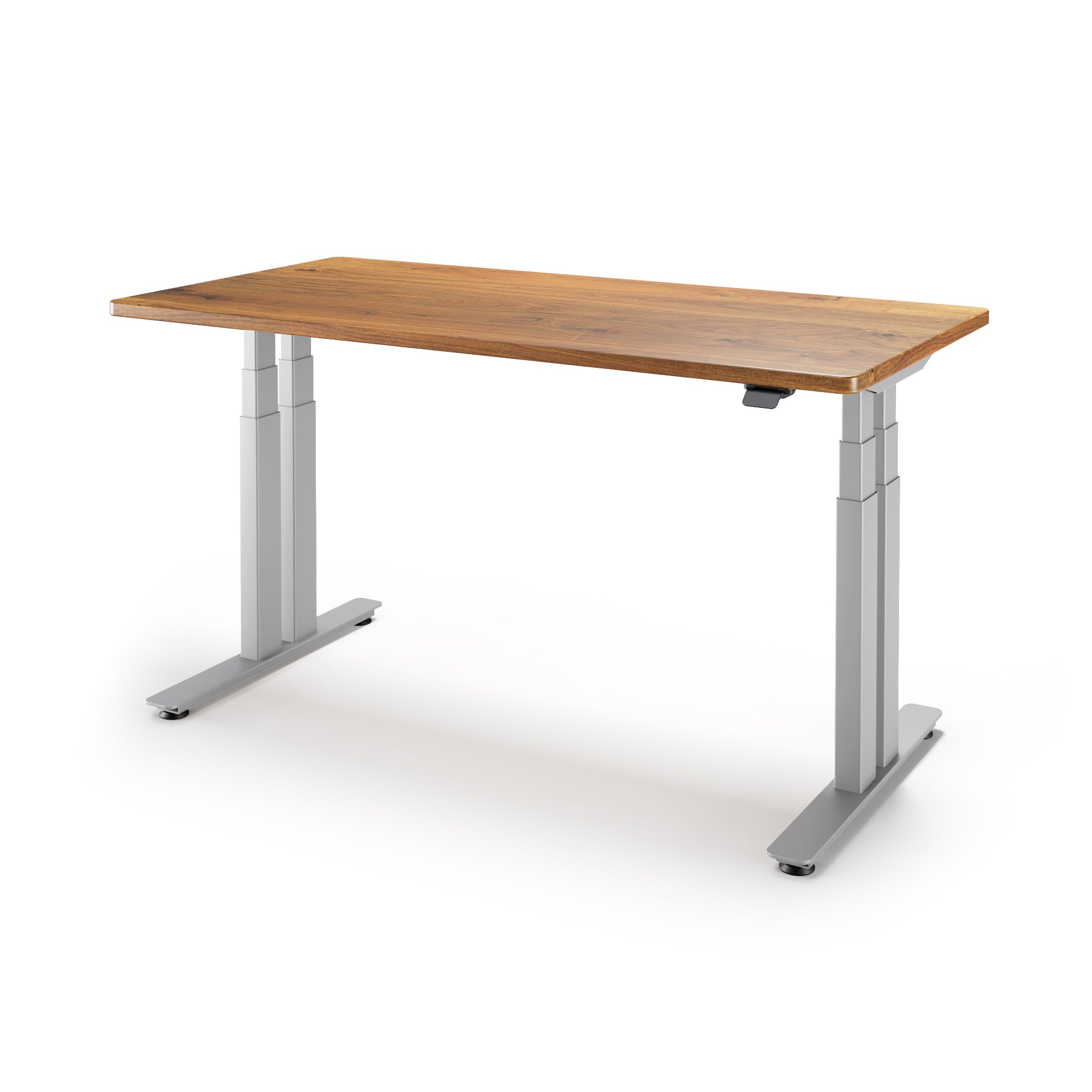 P1 ELITE PLUS Standing Desk with Solid Wood Desktop