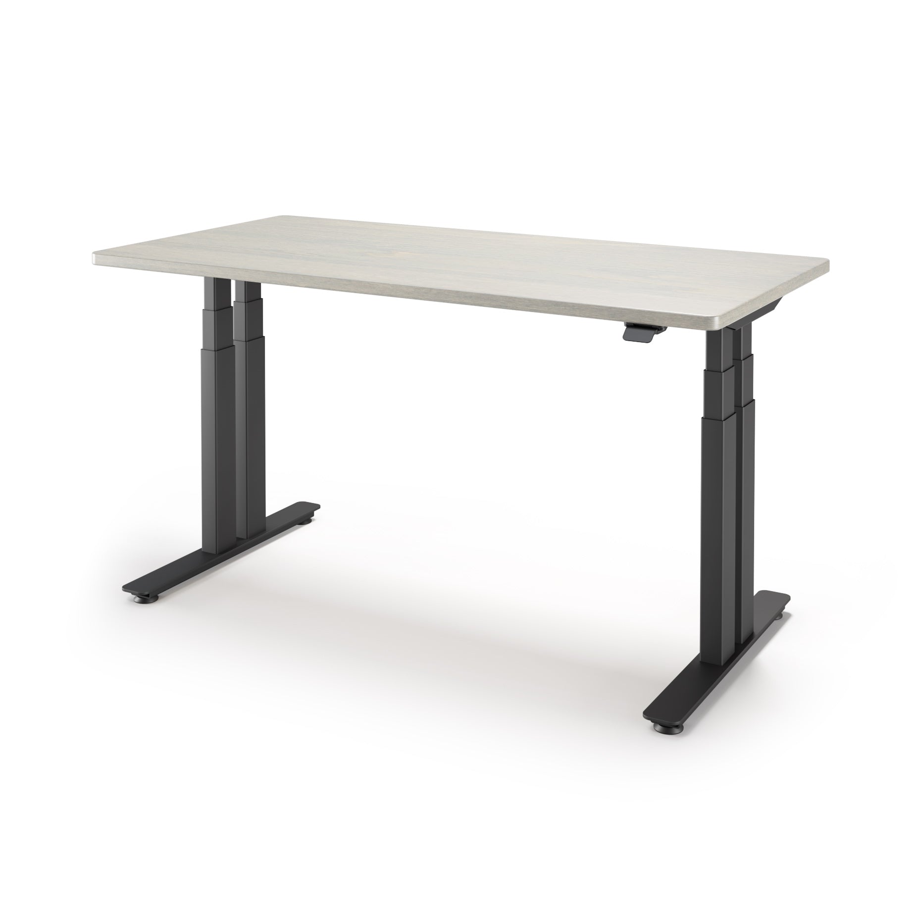 P1 ELITE PLUS Standing Desk with Solid Wood Desktop
