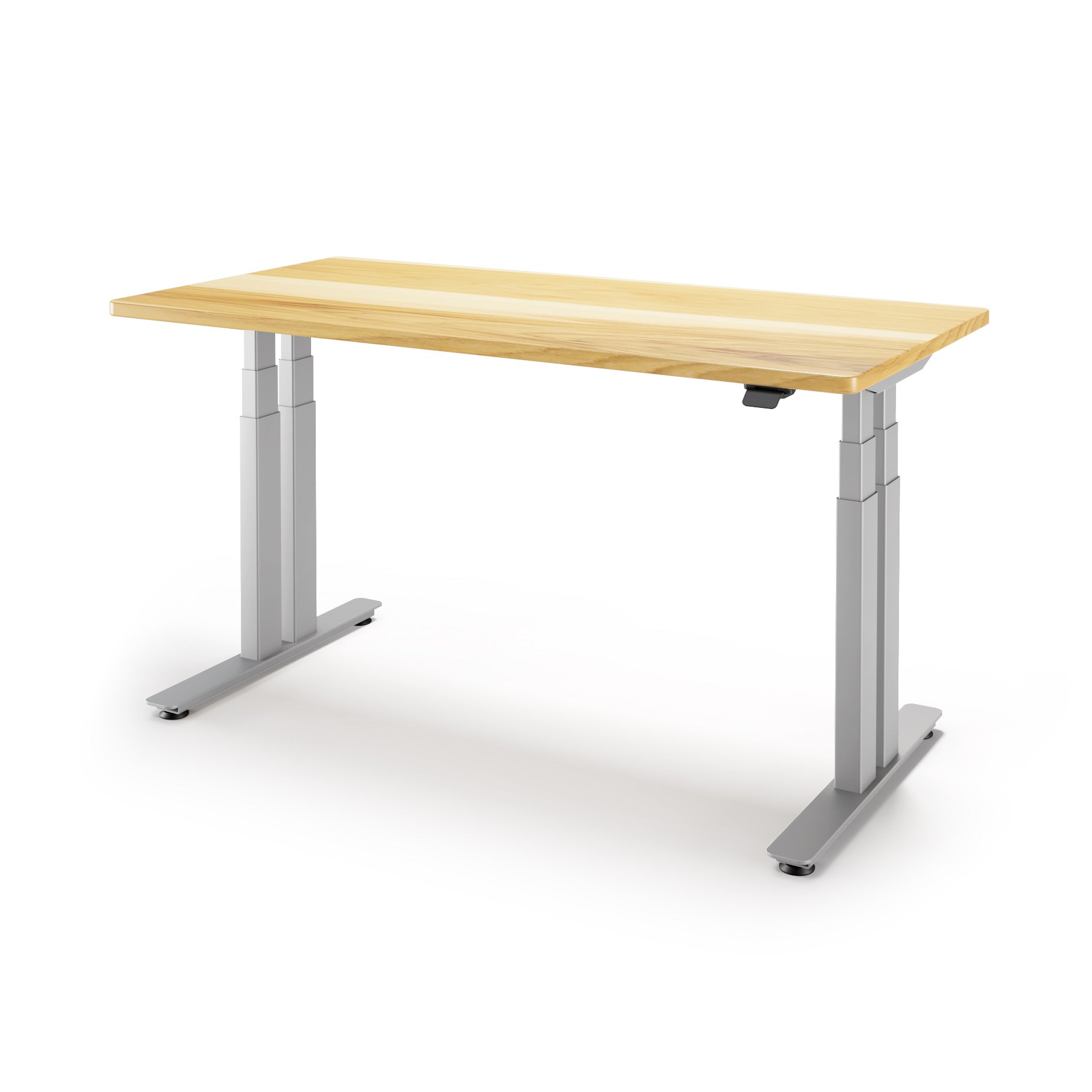 P1 ELITE PLUS Standing Desk with Solid Wood Desktop