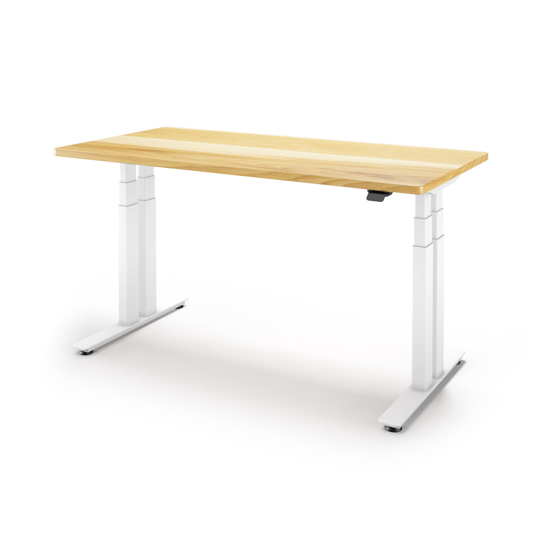 P1 ELITE PLUS Standing Desk with Solid Wood Desktop