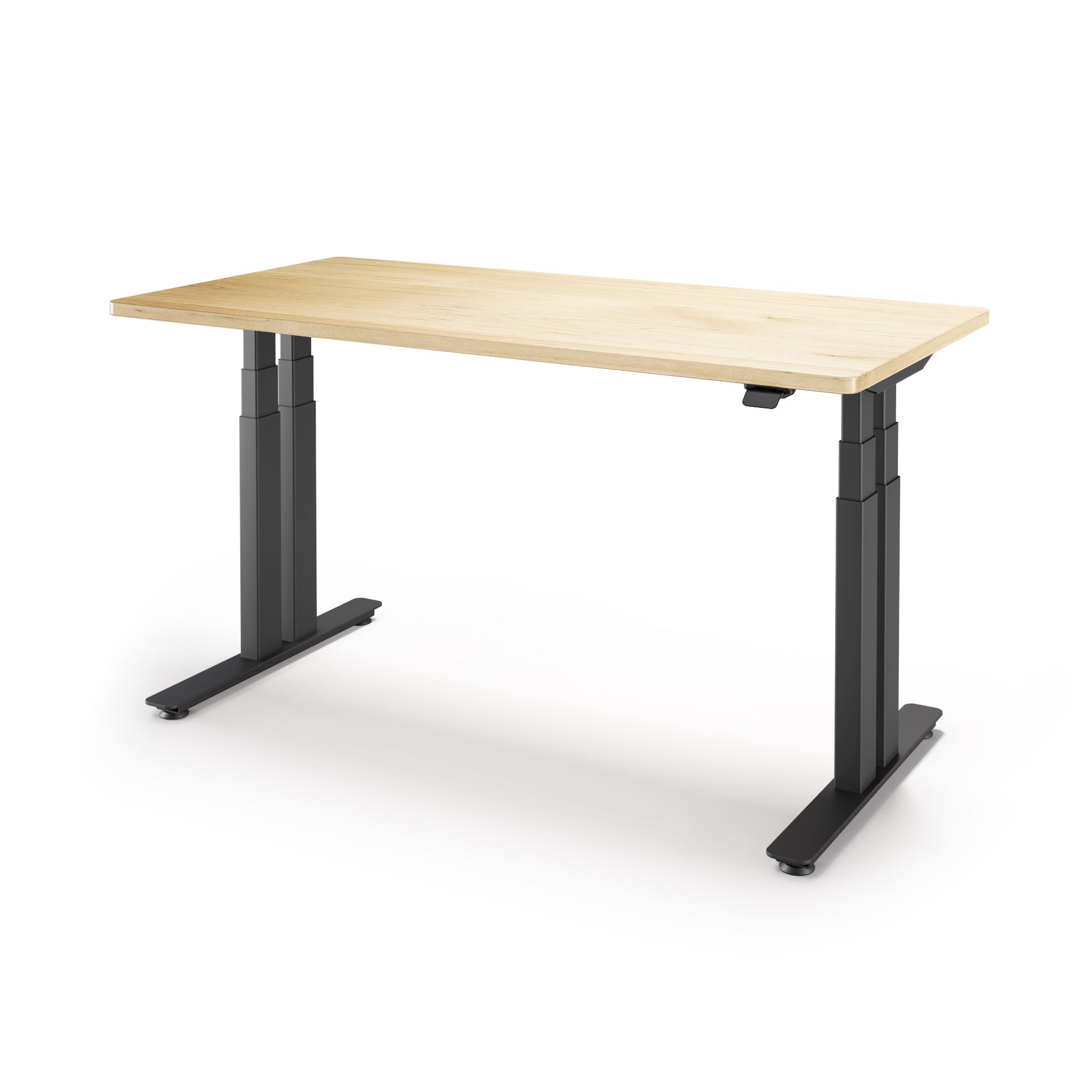 P1 ELITE PLUS Standing Desk with Solid Wood Desktop