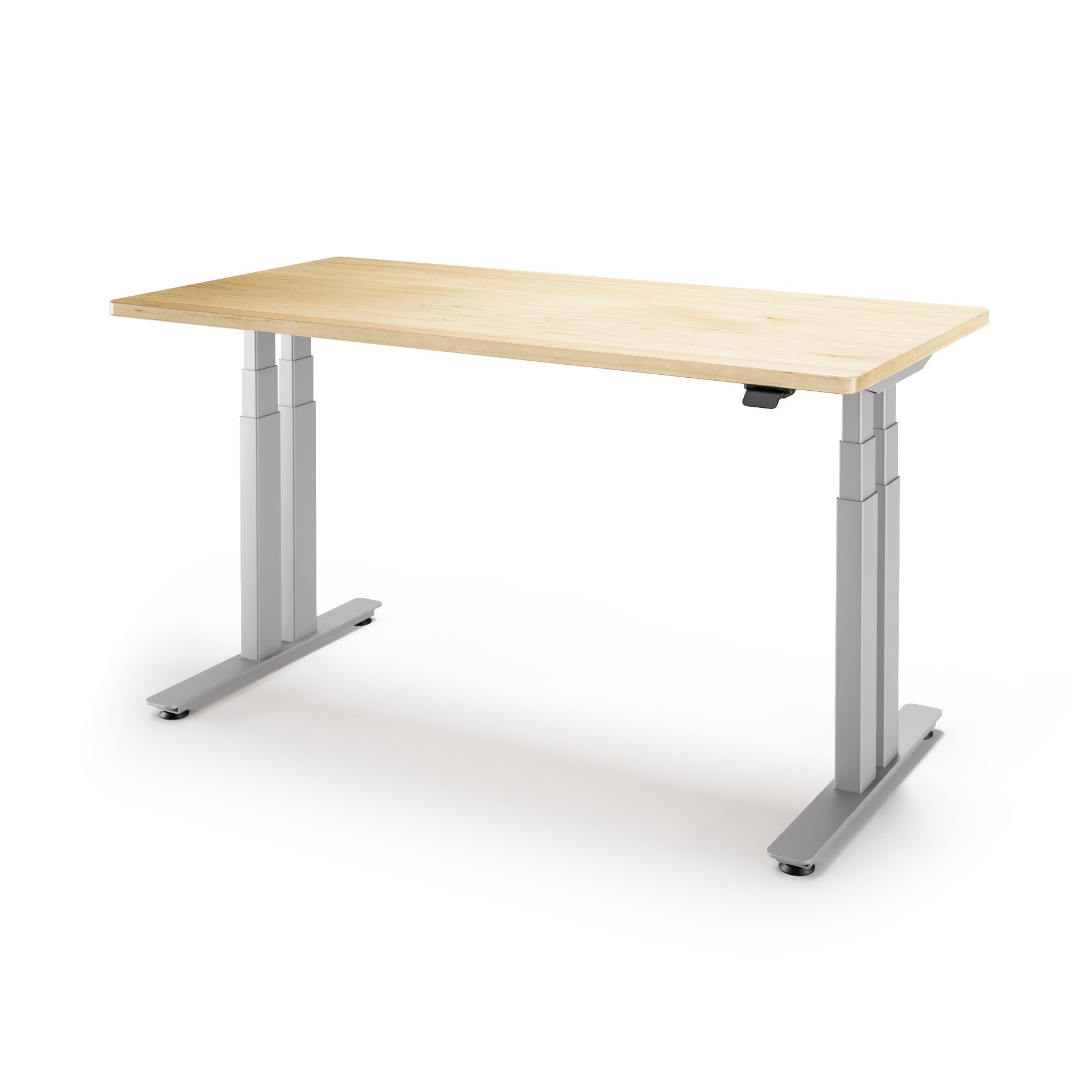 P1 ELITE PLUS Standing Desk with Solid Wood Desktop