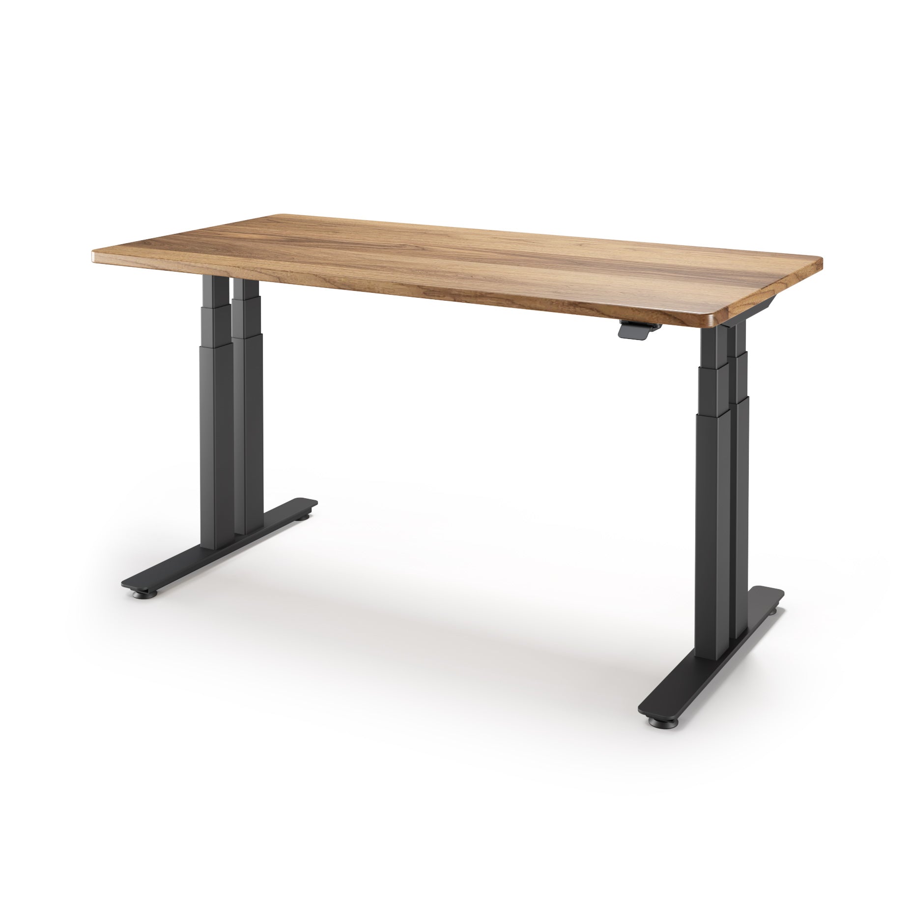 P1 ELITE PLUS Standing Desk with Solid Wood Desktop