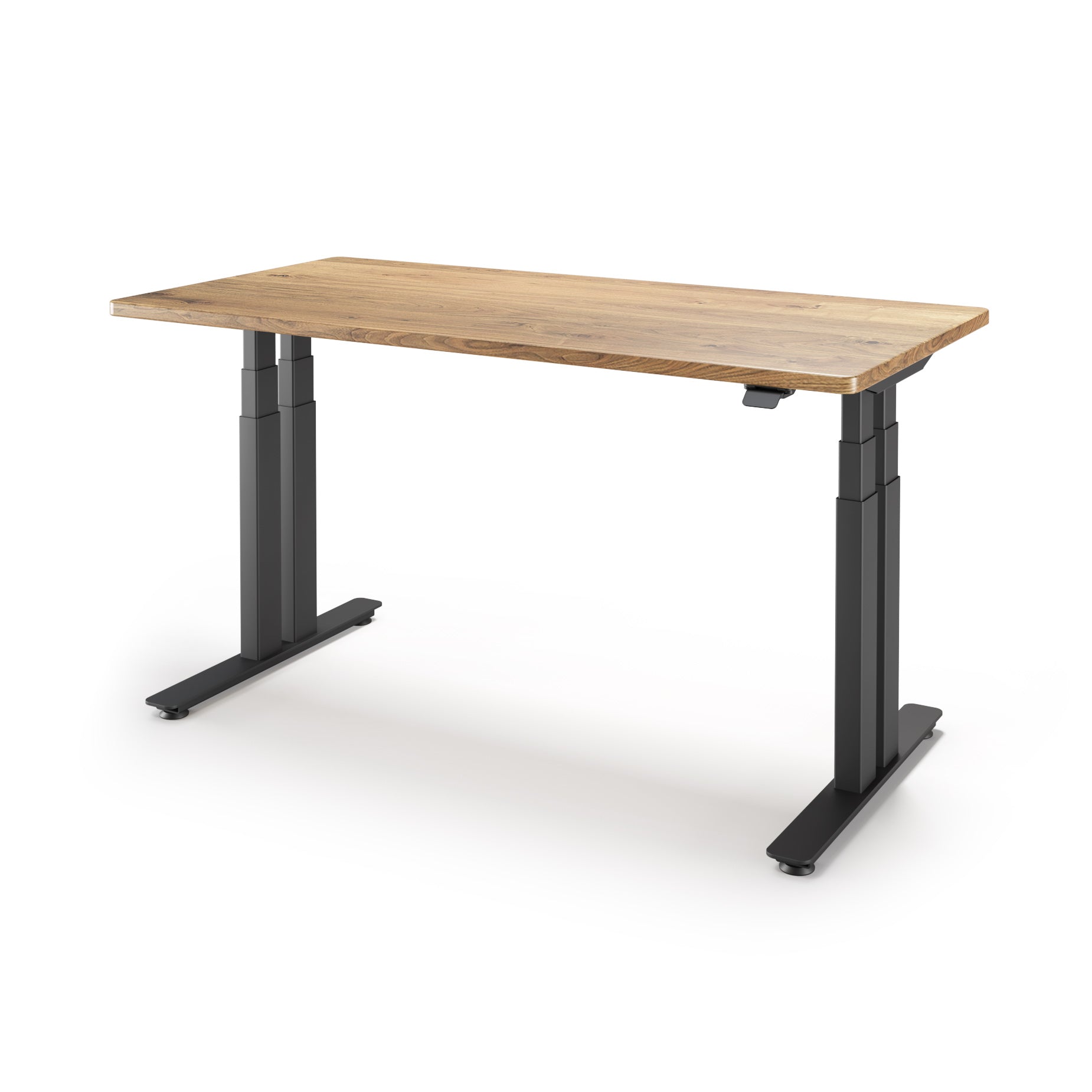 P1 ELITE PLUS Standing Desk with Solid Wood Desktop