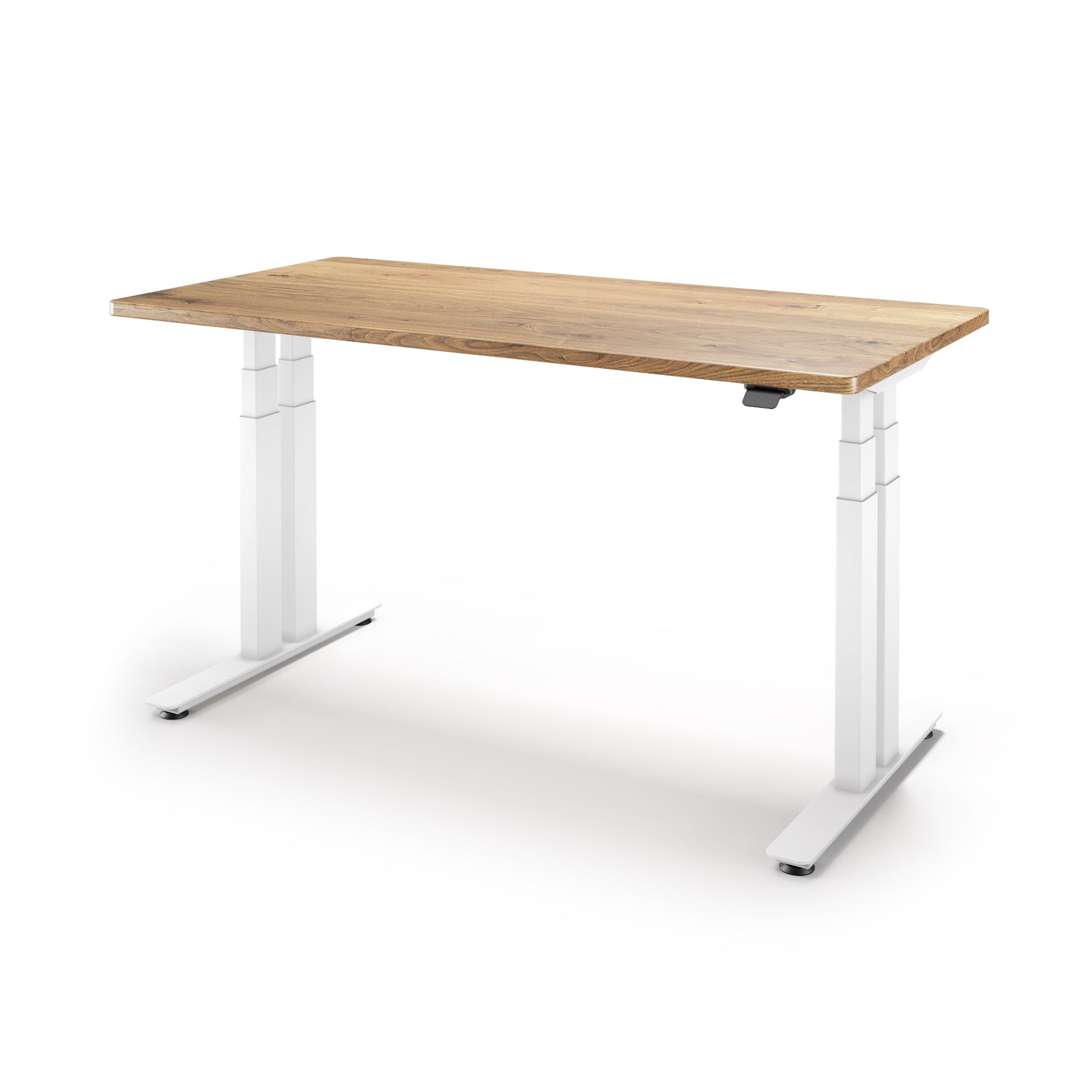 P1 ELITE PLUS Standing Desk with Solid Wood Desktop
