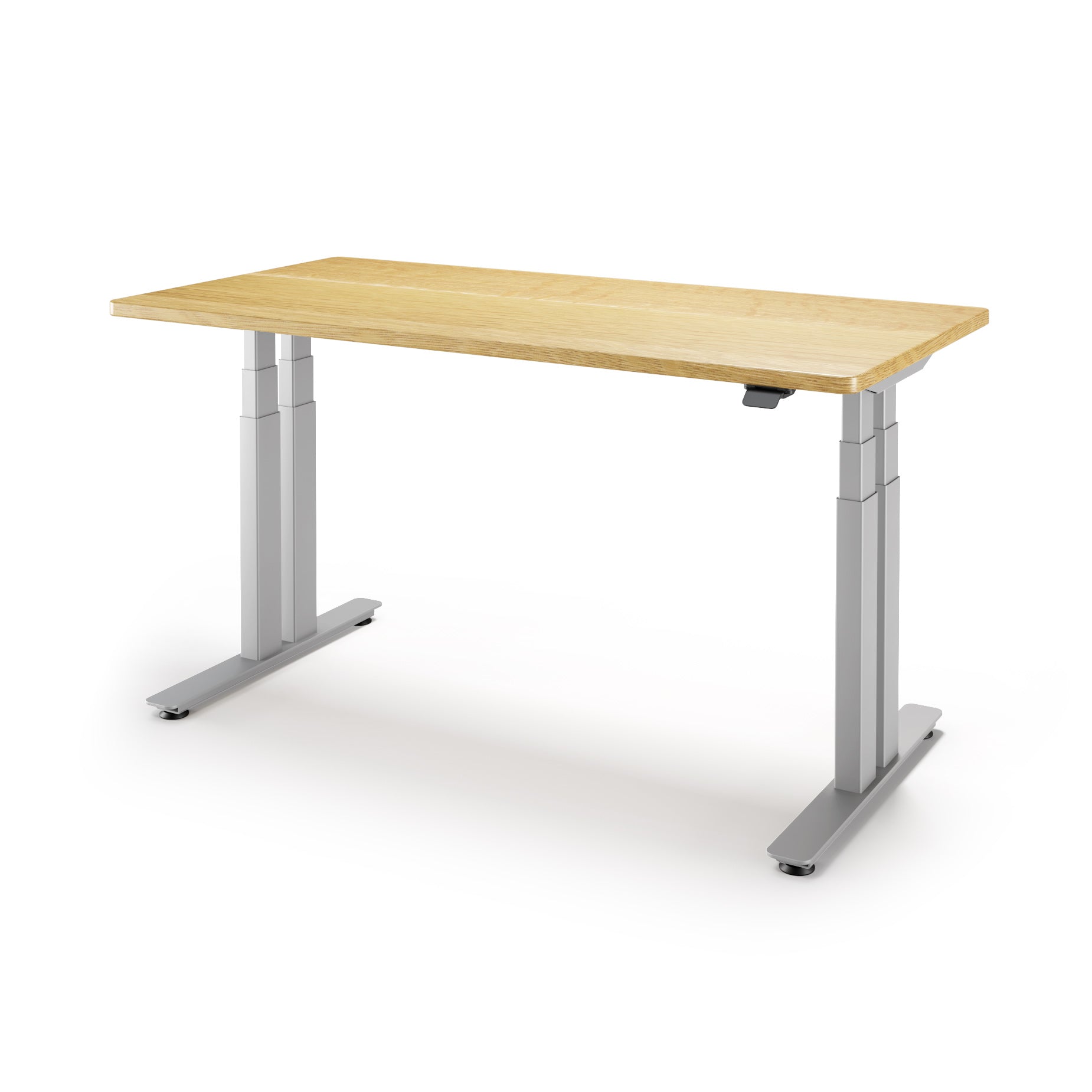 P1 ELITE PLUS Standing Desk with Solid Wood Desktop