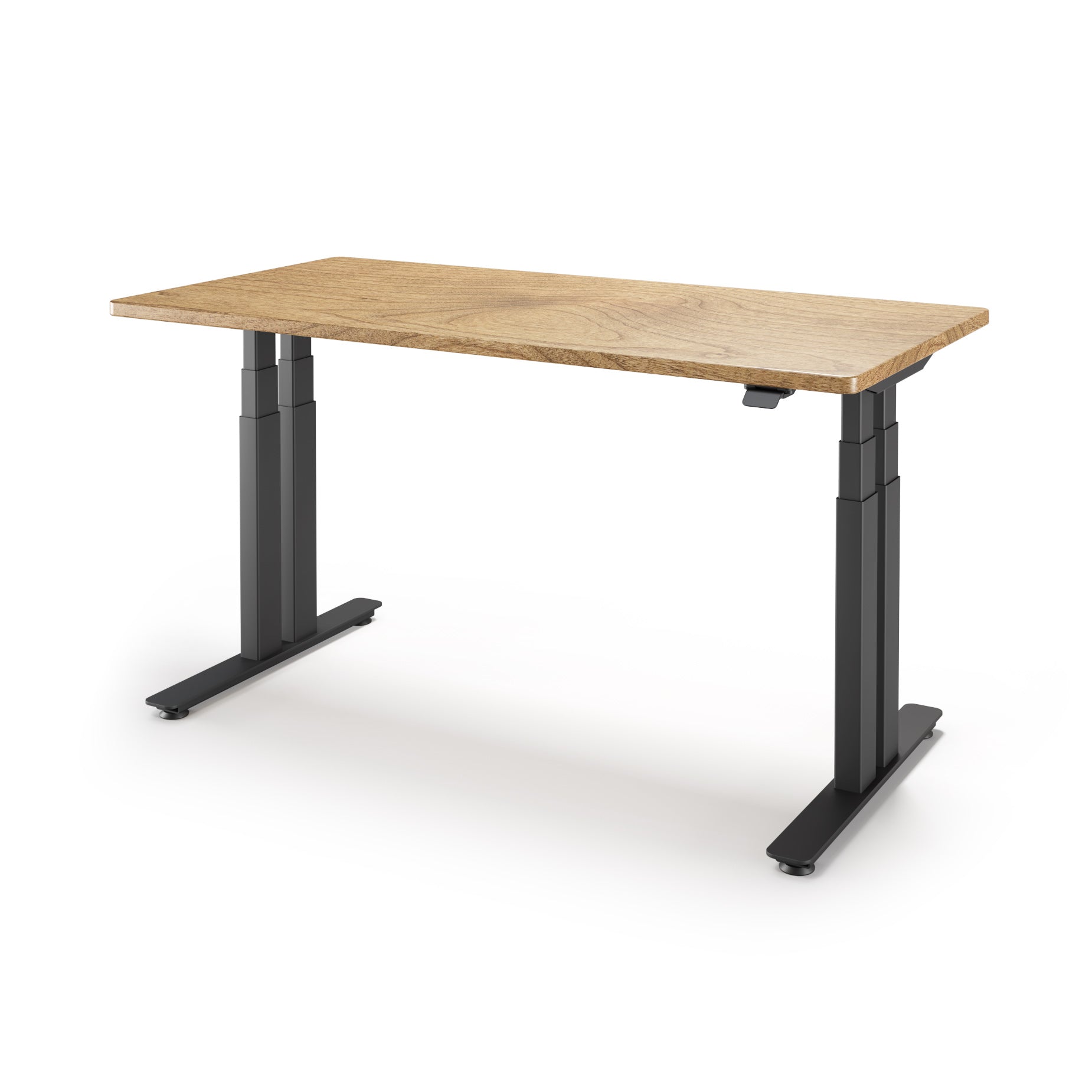P1 ELITE PLUS Standing Desk with Solid Wood Desktop