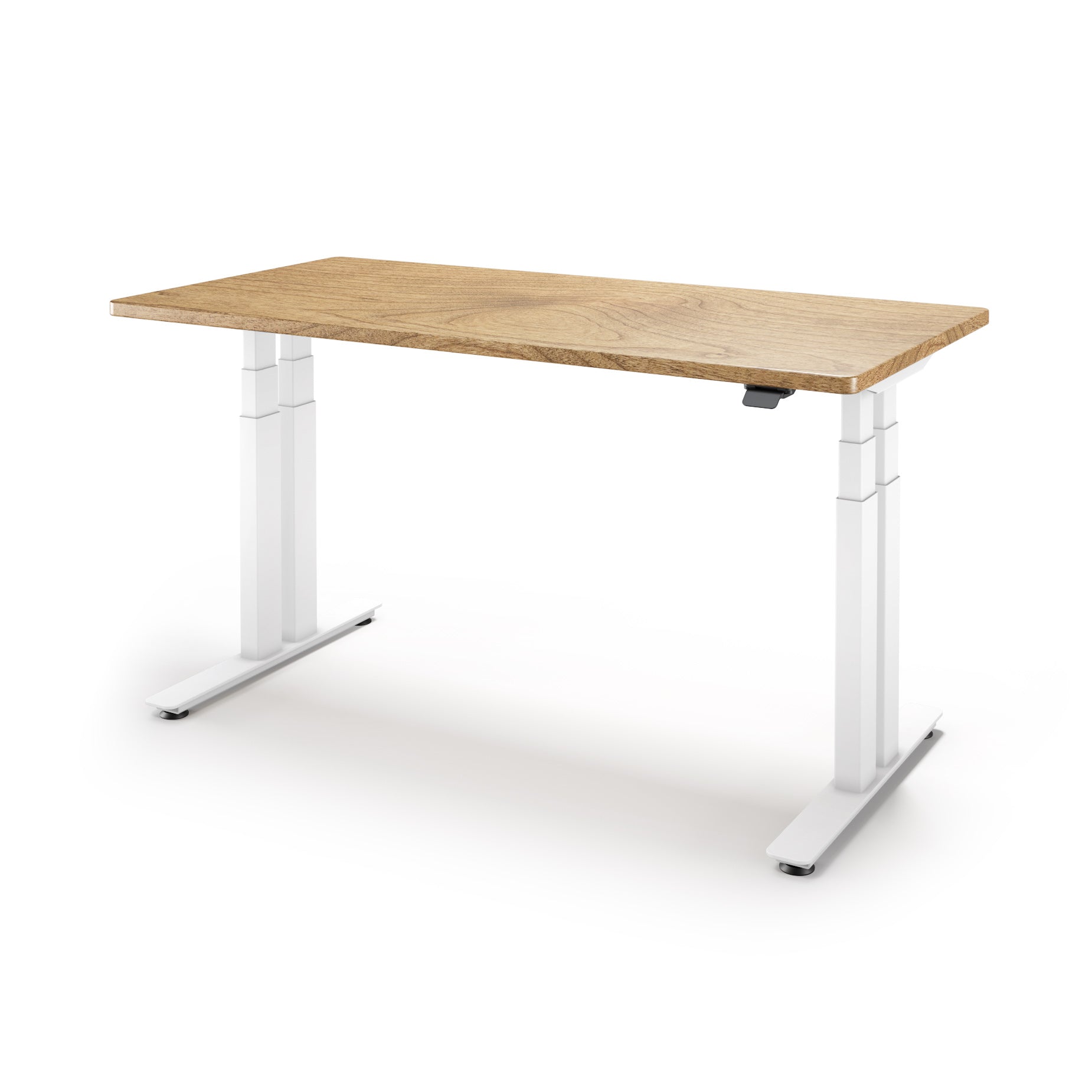 P1 ELITE PLUS Standing Desk with Solid Wood Desktop